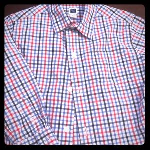 Janie and Jack plaid shirt